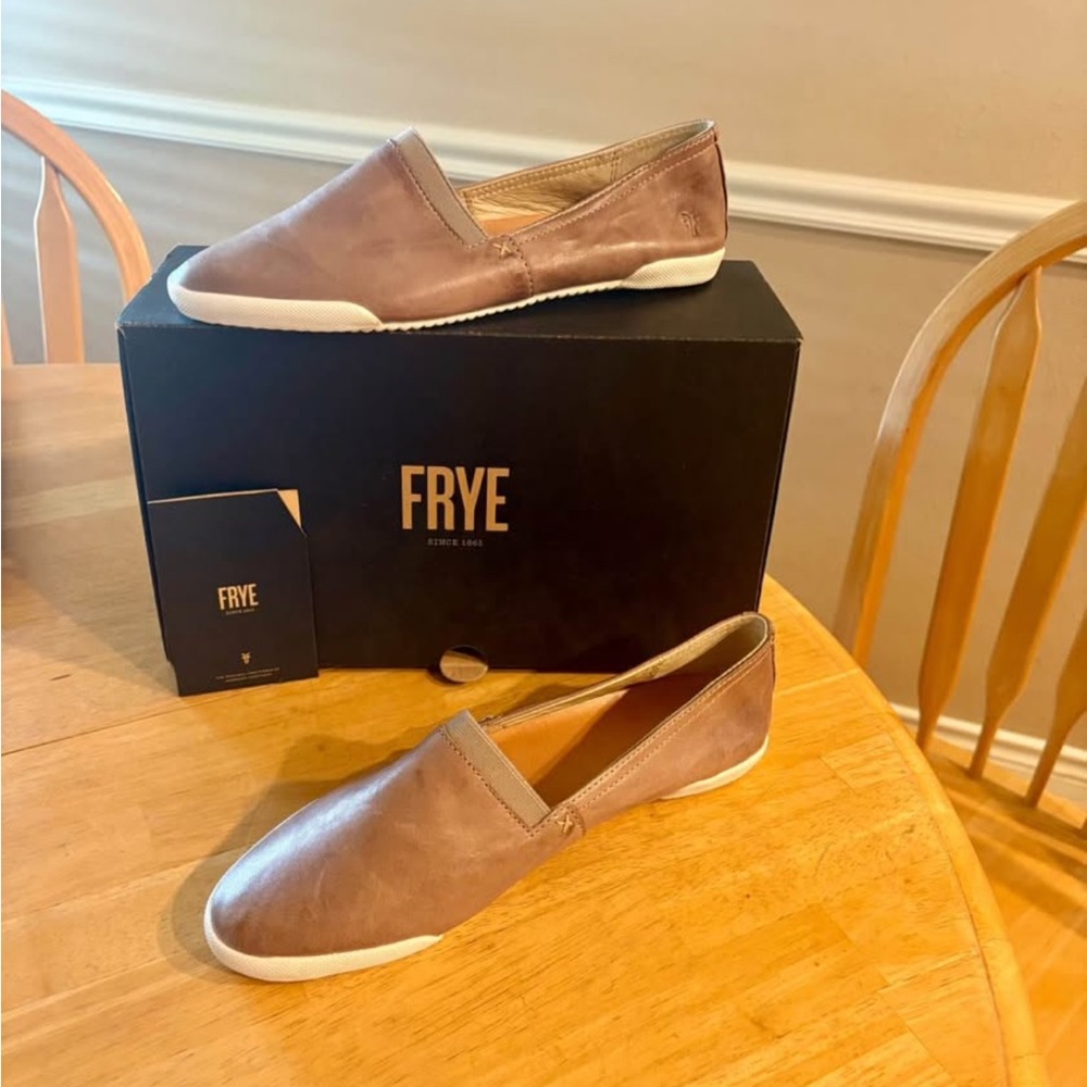 Frye Melanie Slip On - grey 9.5